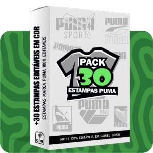 Pack 30 Artes Estampas Puma (1)