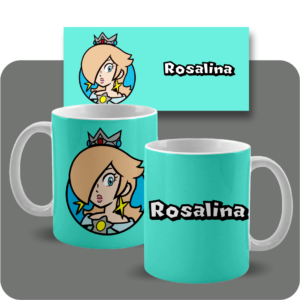 Arte Caneca Rosalina 005- SUPER MARIO