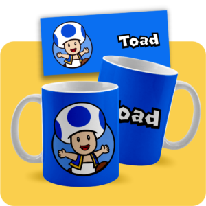 Arte Caneca Toad 003- SUPER MARIO
