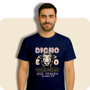 Estampa Cristã 063- DIGNO É O CORDEIRO