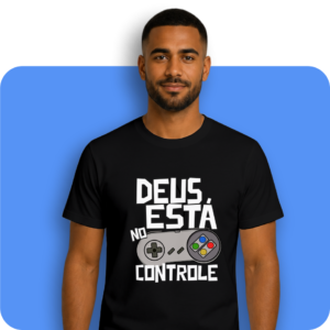 Estampa Cristã 067- DEUS NO CONTROLE