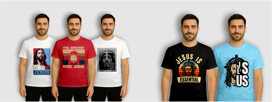 Pack 200 Estampas Cristã religiosas vetorizadas-002
