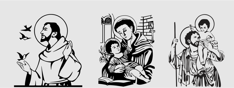 Anúcios- PACK 1.000 VETORES RELIGIOSOS 021