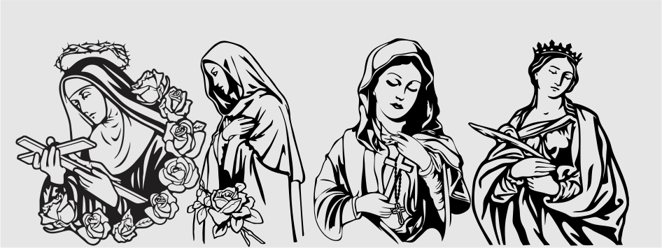 Anúcios- PACK 1.000 VETORES RELIGIOSOS 024